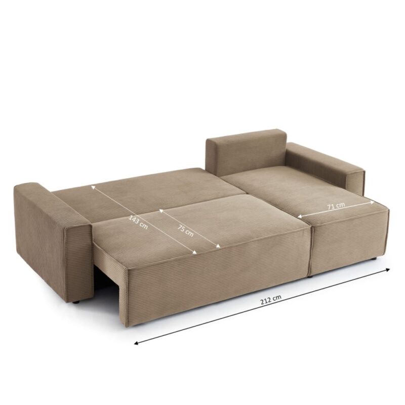 Baita ZOLA : test du canapé d’angle 4 places qui pense à tout