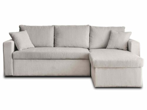 Best Mobilier Cyrus : notre test du canapé d’angle réversible et convertible en velours côtelé