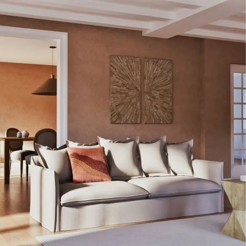 canape-barcelone-maison-du-monde-lin-froisse-cotecanape.fr (2) Canapé Barcelone Maisons du Monde : avis clients, confort réel et points à surveiller du 3/4 places effet lin froissé beige - Canapé Maisons du Monde