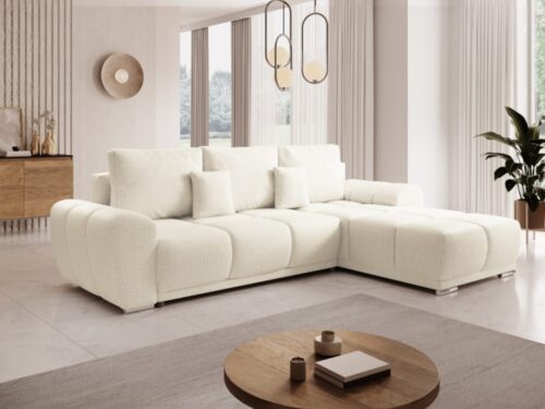 Canapé d’angle convertible Belugia – Confort et praticité au quotidien