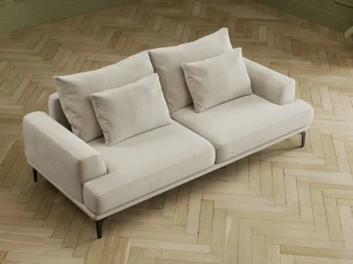 Kare Design – Canapé cubique crème (beige) : notre test sans filtre - vue détaillée