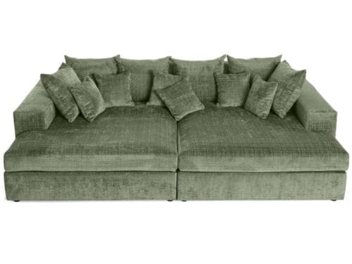 Lisa Design Collins : notre test du canapé 4 places en velours texturé