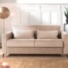 Lisa Design Owen : test du canapé convertible 3 places (beige)