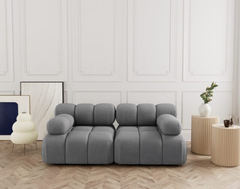 Lisa Design Ruby : notre test du canapé modulable 2 places en velours