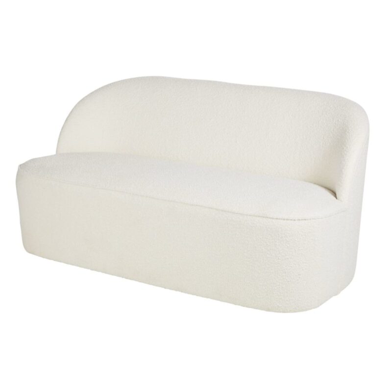 Maisons du Monde BLACKHILL : test de la banquette professionnelle 2 places (blanc)