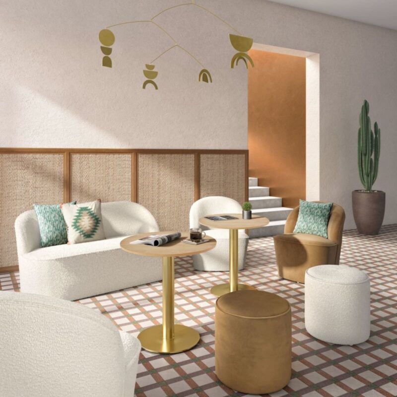 Maisons du Monde BLACKHILL : test de la banquette professionnelle 2 places (blanc)