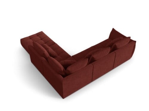 Micadoni Home, Test du canapé tissu rouge Oeko‑Tex (Martindale 80 000) Micadoni Home, Test du canapé tissu rouge Oeko‑Tex (Martindale 80 000)