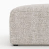 Pouf Hestia carré pour canapé modulable en tissu beige – Rendez-Vous Déco