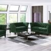 S-Style Chesterfield en velours vert bouteille : notre test complet (237 cm)