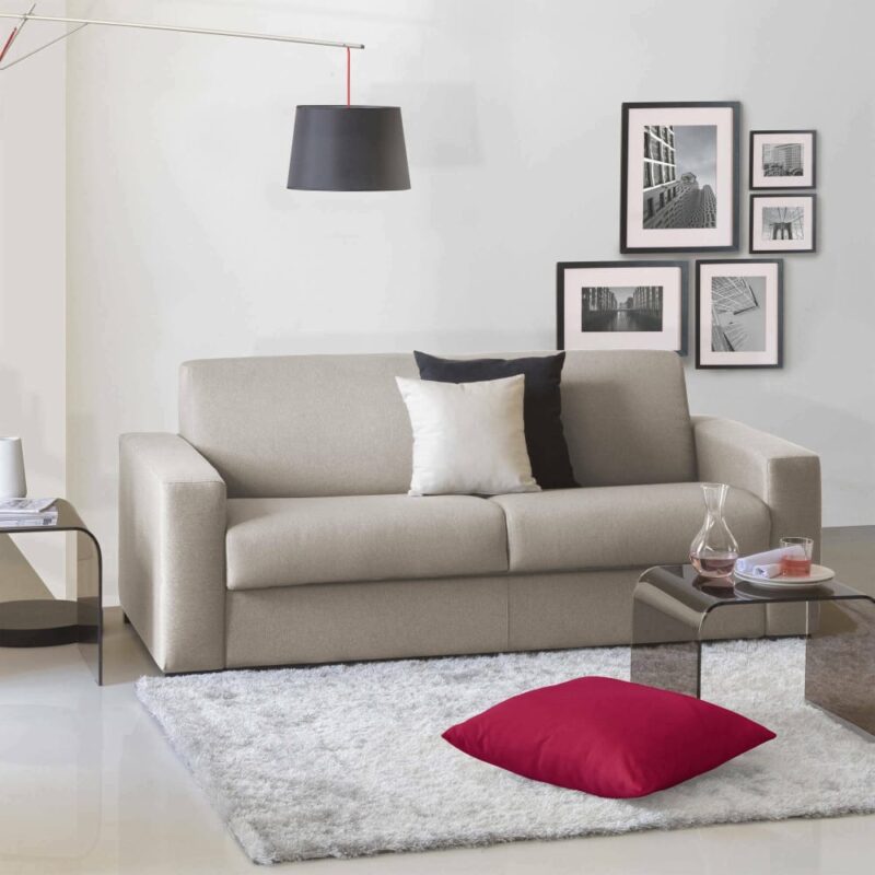 Talamo Italia Canapé‑lit 2 places taupe (200 cm) – Test complet