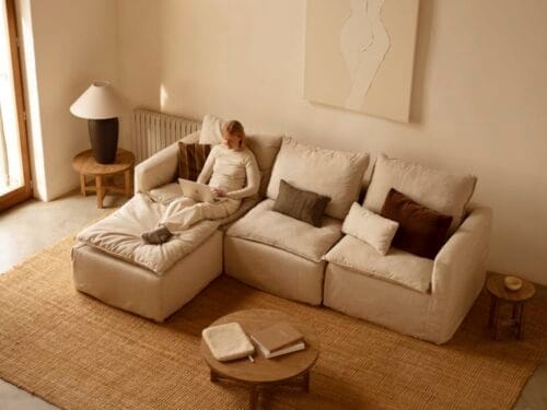 Test & avis, Canapé Decowood coton/lin