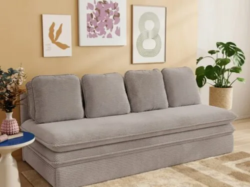 Test Baita NOMA : la banquette convertible idéale pour petits espaces - Canapé Baita