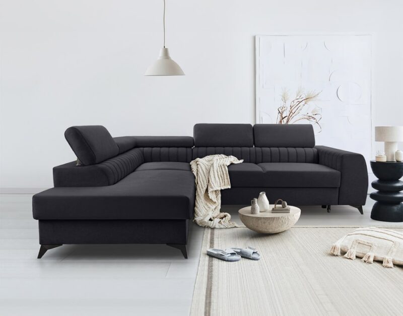 test-best-mobilier-aneta-canape-dangle-gauche-convertible-en-velours_1 Best Mobilier Aneta : canapé d’angle gauche convertible en velours - vue détaillée