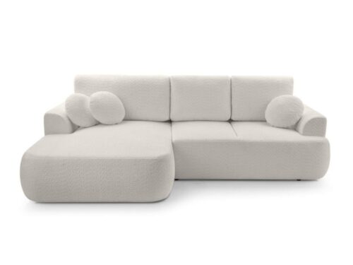 Best Mobilier Candela : canapé d'angle convertible méridienne gauche - CoteCanape.fr