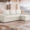 Test Best Mobilier CLAUDIA – Canapé d’angle convertible (droit)