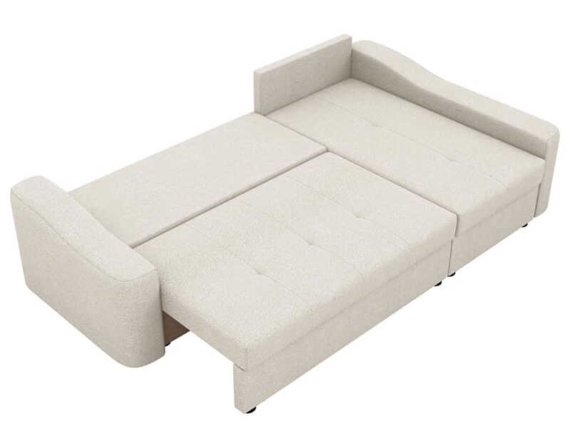 Test Best Mobilier CLAUDIA – Canapé d’angle convertible (droit)