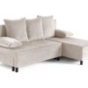 Test Best Mobilier Gloria : canapé d’angle convertible réversible (Beige)