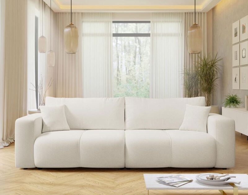 Test Best Mobilier Nicole : le canapé convertible 4 places (Beige) qui simplifie le quotidien