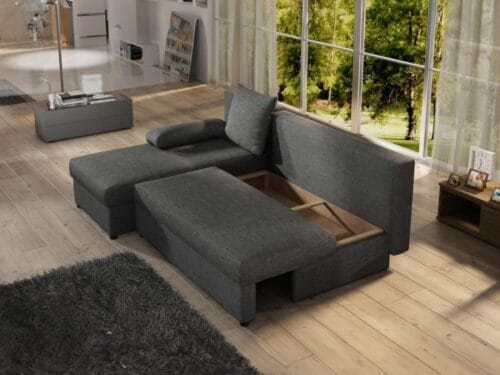 Test Best Mobilier Numancia : canapé d’angle réversible 4 places (Gris) Test Best Mobilier Numancia : canapé d’angle réversible 4 places (Gris)