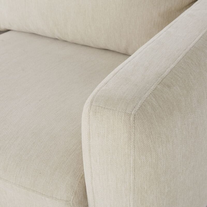 Test – Canapé d’angle gauche CITY Maisons du Monde : beige chiné, 4/5 places