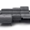 Courtois Laville FIERO : canapé d’angle 3 places, relax électrique - mise en situation