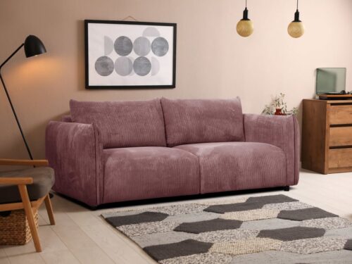 Courtois Laville : le canapé velours côtelé qui mise tout sur le confort - vue détaillée