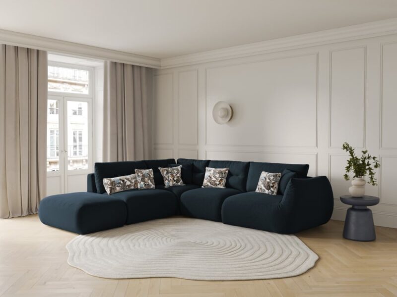 CXL by Christian Lacroix – canapé en tissu Wind (bleu, mat, ombré) - vue détaillée