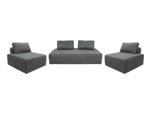 chauffeuses modulables Lao de sweeek : velours côtelé, moelleux et style rétro - CoteCanape.fr