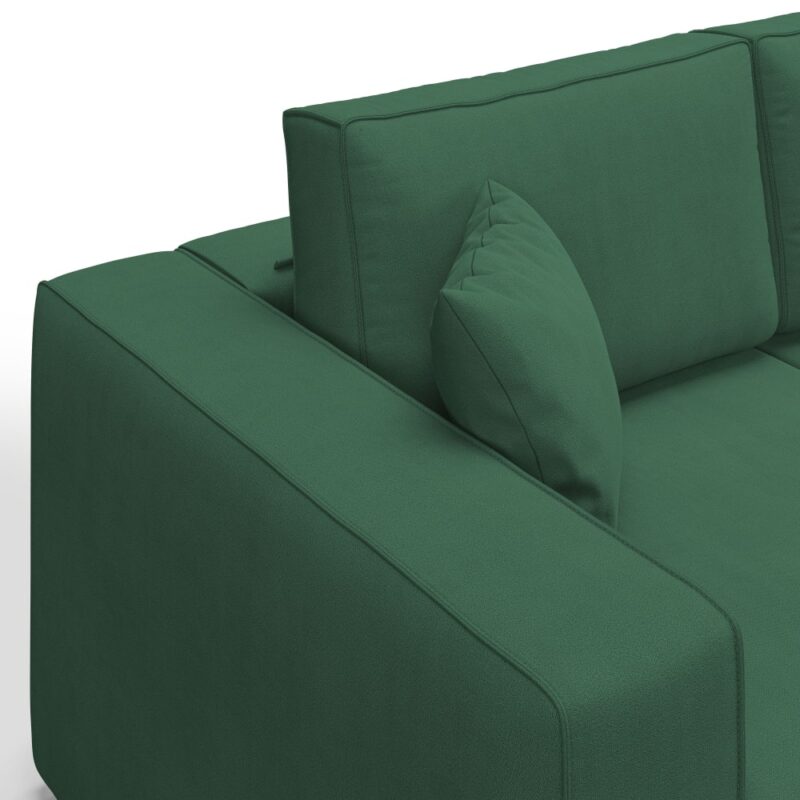 Test Divani.Store MORFEO : canapé 3 places, assises coulissantes