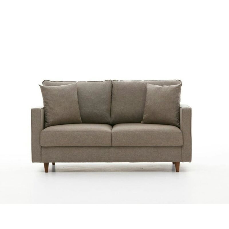 Test du Canapé 2 places beige COMO (dossier haut) – Pier Import