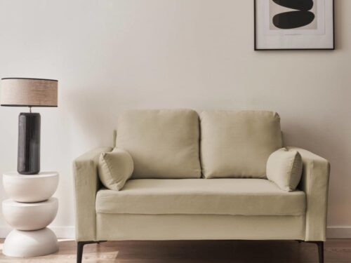 canapé 2 places Bjorn de sweeek : le velours qui ne triche pas - CoteCanape.fr