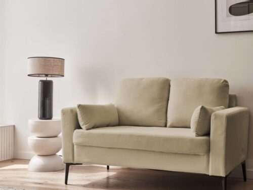 canapé 2 places Bjorn de sweeek : le velours qui ne triche pas - vue détaillée