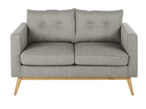 Test du canapé BROOKE gris clair (Maisons du Monde) : compact, lumineux, scandi-vintage