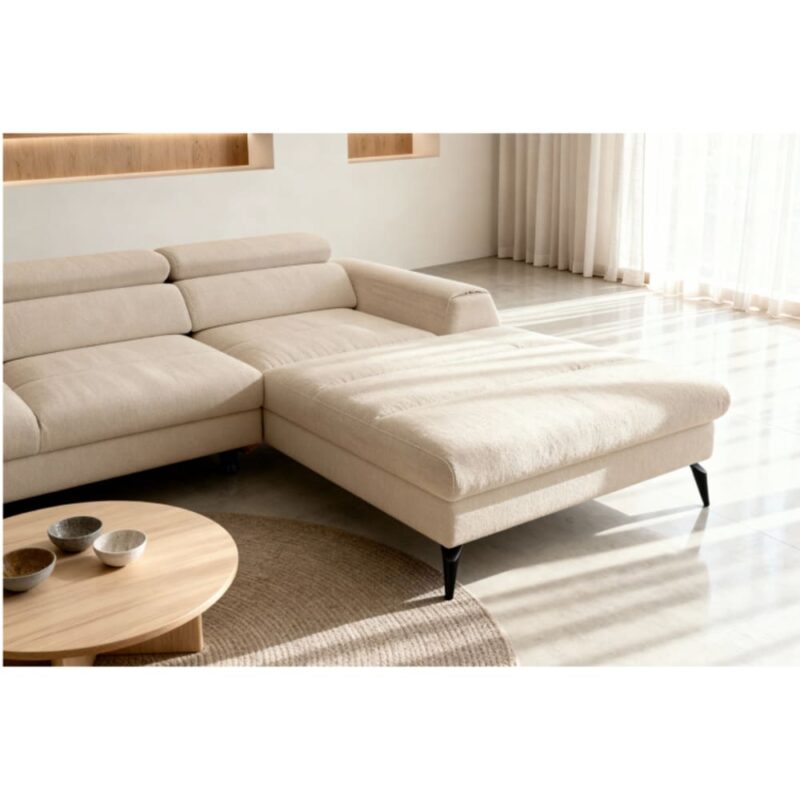 Test du canapé Clovis (Casanova Paris) : design épuré, angle malin, vrai confort