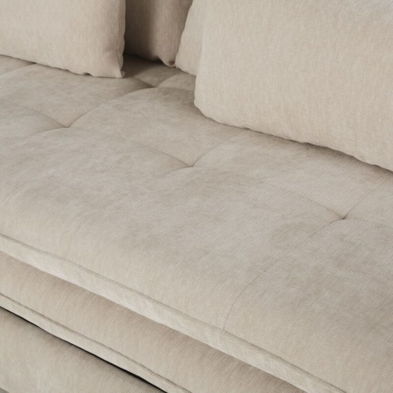 Canapé Clio Maisons du Monde : avis et test du convertible 2/3 places (tissu recyclé)