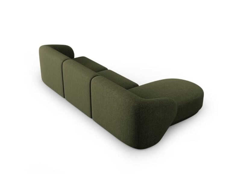 Test du canapé CXL by Christian Lacroix en tissu Legacy (chenille vert)