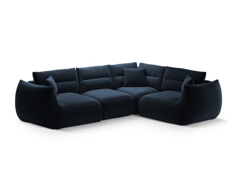 Test du canapé CXL by Christian Lacroix – velours tricoté Cleanaboo (Bleu)