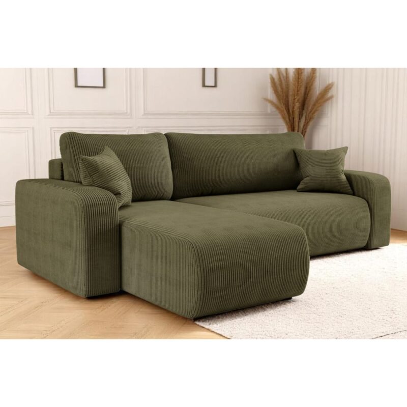 canapé d’angle ALYA (Usinestreet) : esthétisme & ingéniosité - mise en situation