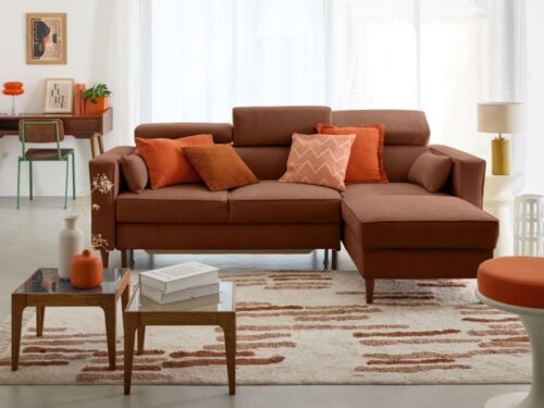 canapé d’angle convertible ALICANTE – Best Mobilier - vue détaillée