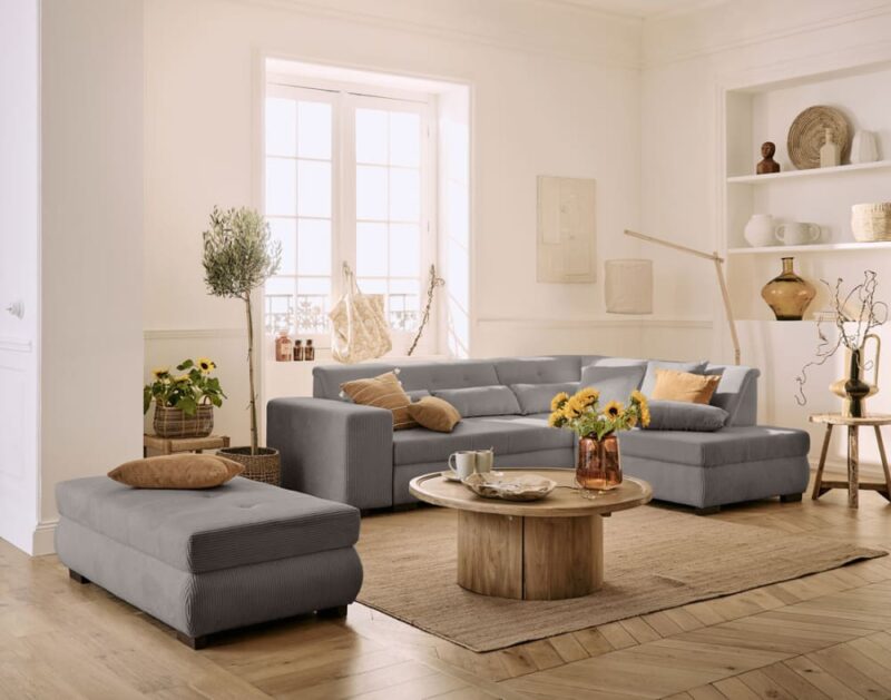 Test du canapé d'angle convertible Vermont (Lisa Design)