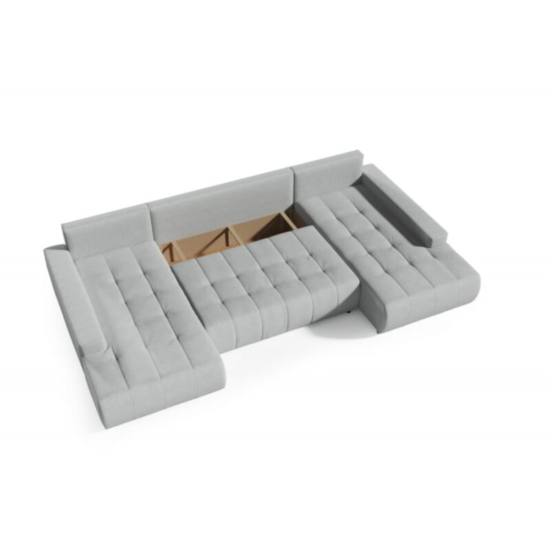 Test du <b>canapé d’angle en U</b> convertible BELUTI (Tendencio)