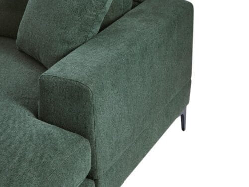 Canapé d’angle Jamolo vert (vente-unique.com) : design