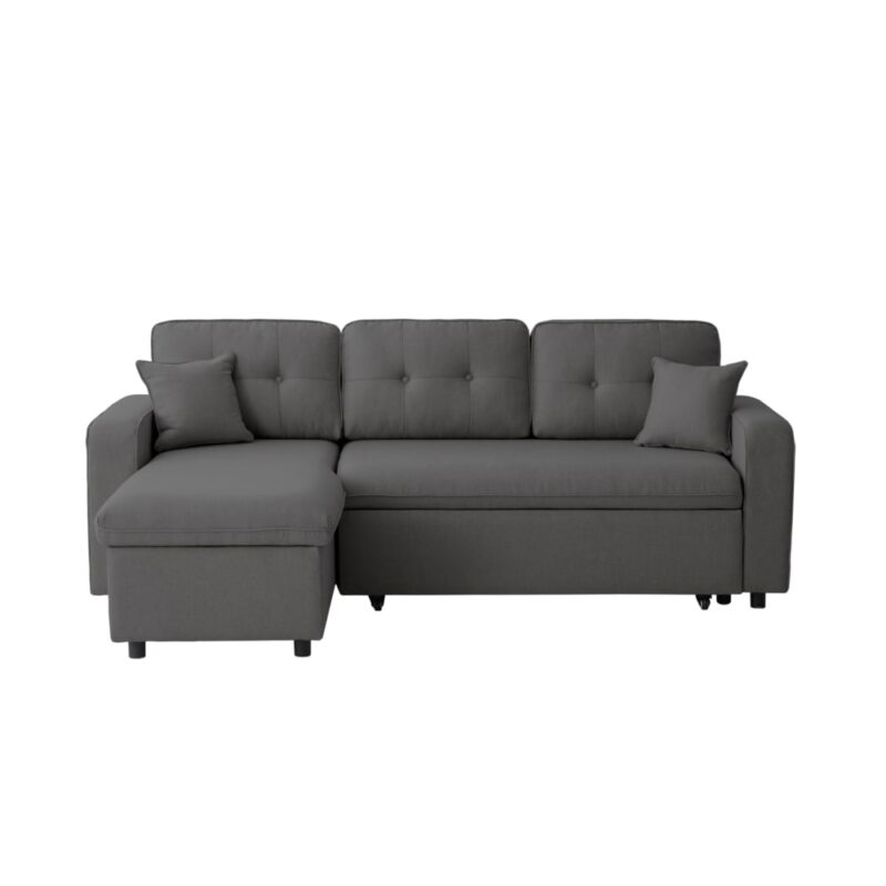 canapé d’angle MARIUS (Usinestreet) : convertible, réversible, capitonné - CoteCanape.fr