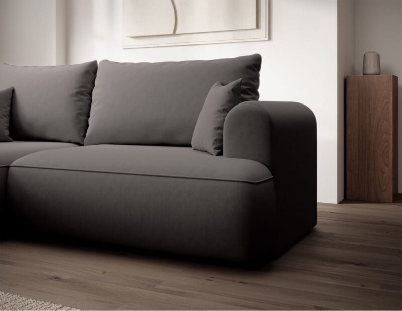 Test du canapé d’angle Selsey Ovo mini : le petit polyvalent qui pense à tout