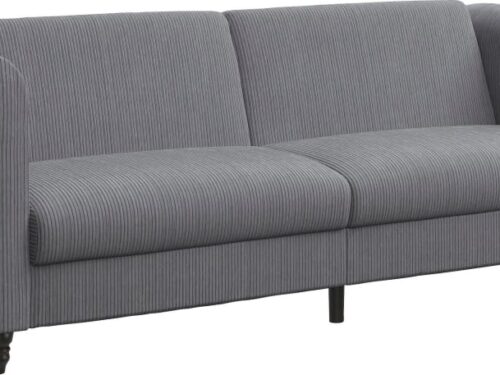 canapé-lit 3 places Dorel Home : confort, charge et couchage extensible - CoteCanape.fr
