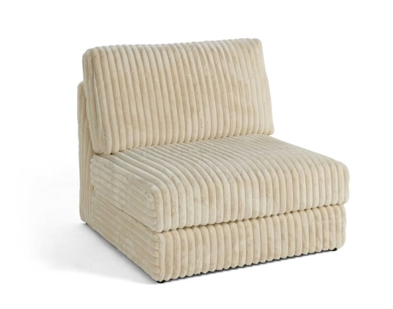 Test du canapé modulable 1 place Lisa Design Jasper (beige)