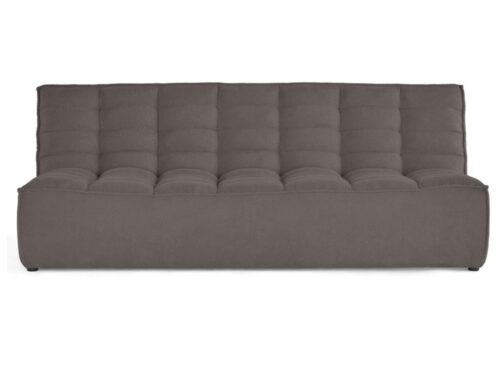 canapé modulable Lisa Design Ellie 3 places en velours texturé - CoteCanape.fr