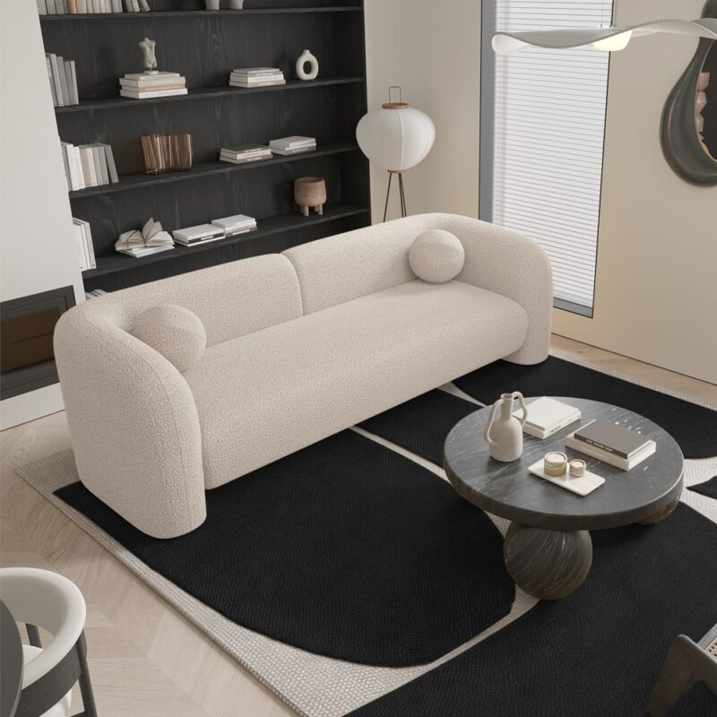 Test du canapé Nola SIA Home : modernité douce et coussins boules