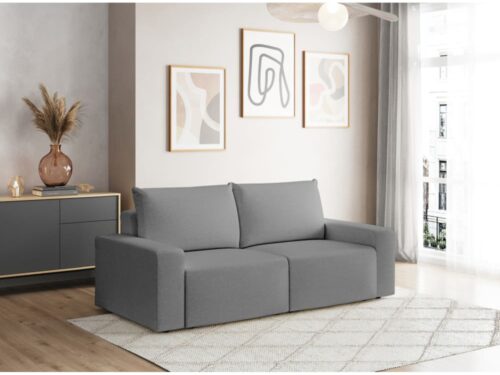 canapé ROMANE 2 places Usinestreet : élégance, confort et tissu antitaches - vue détaillée