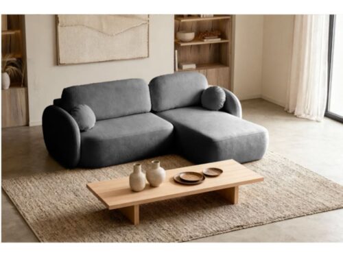 canapé SANTIAGO Angle de Casanova Paris : confort modulable et velours durable - CoteCanape.fr